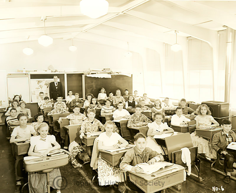 Topanga Elementary School in the 50s